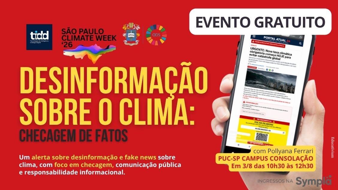São Paulo Climate Week 2026 terá debate sobre desinformação climática e checagem de fatos; saiba como participar