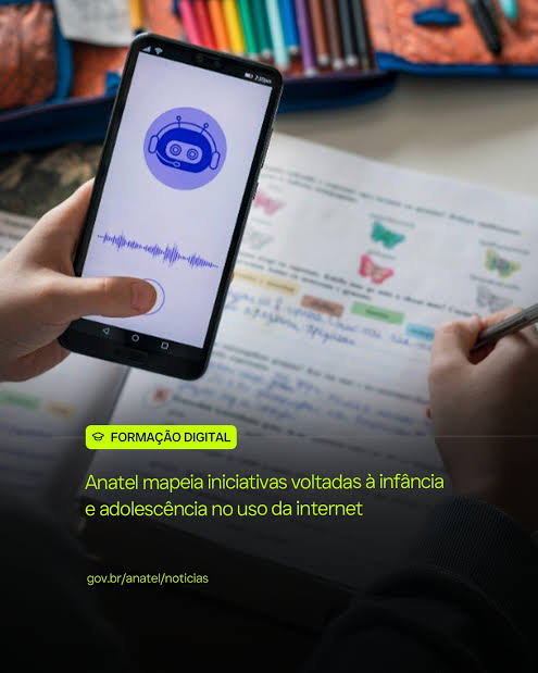 Iniciativa entre Anatel e Unesco busca mapear organizações que realizam ações no âmbito digital voltadas à infância e adolescência