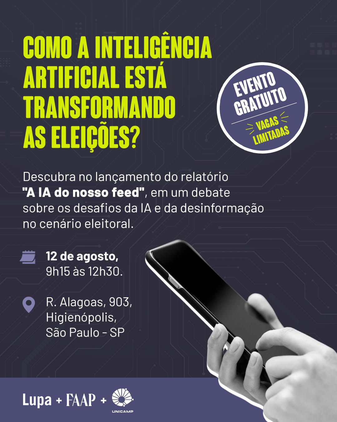 Agência Lupa lança relatório sobre IA e iniciativa de monitoramento de deepfakes durante eleições